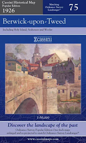 Cassini Popular Edition - Berwick-upon-Tweed (1926)
