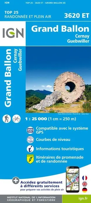 IGN Top 25 - Grand Ballon / Cernay / Guebwiller
