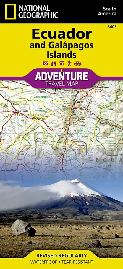 National Geographic - Adventure Map - Ecuador & Galapagos
