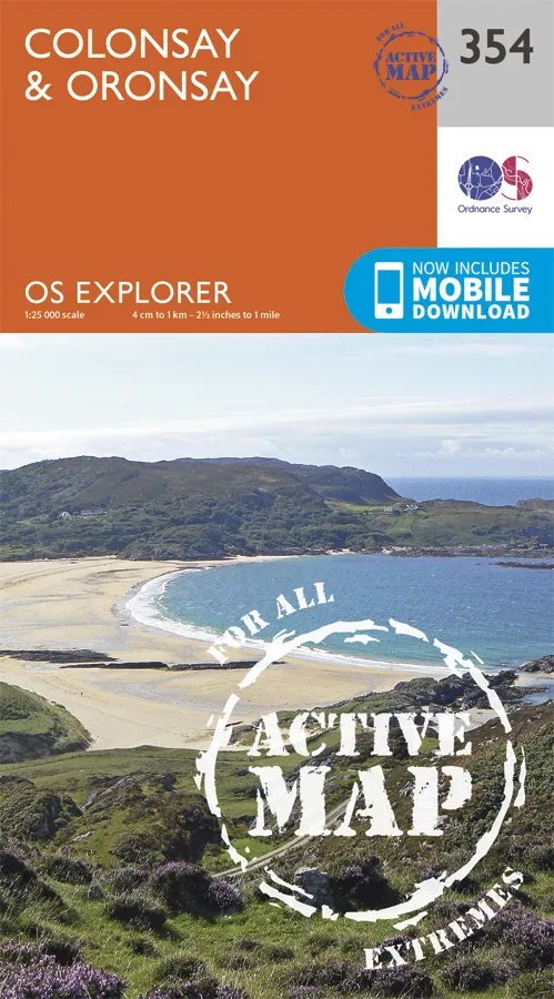OS Explorer Active - 354 - Colonsay & Oronsay