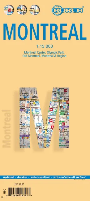 Borch City Map - Montreal - Image 2