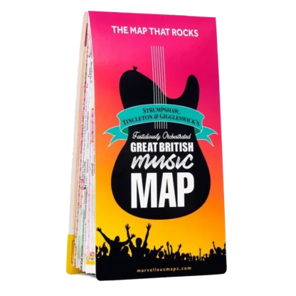 ST&G's Fastidiously Orchestrated Great British Music Map