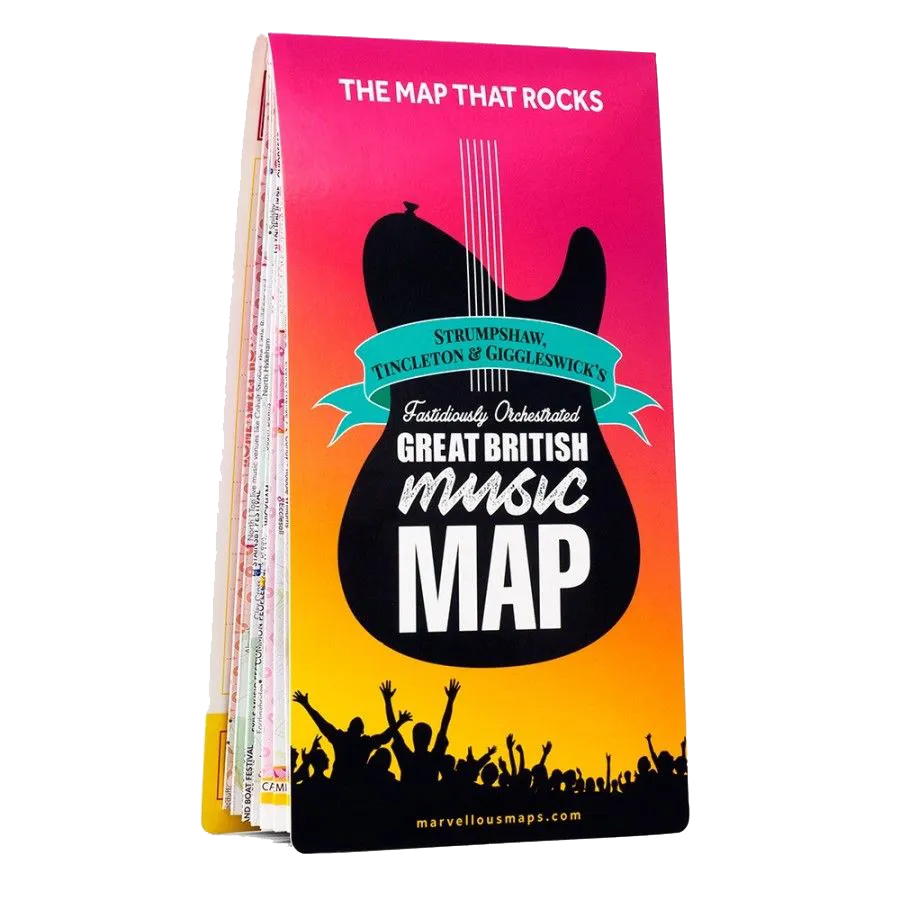 ST&G's Fastidiously Orchestrated Great British Music Map