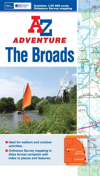 A-Z Adventure Atlas - The Broads