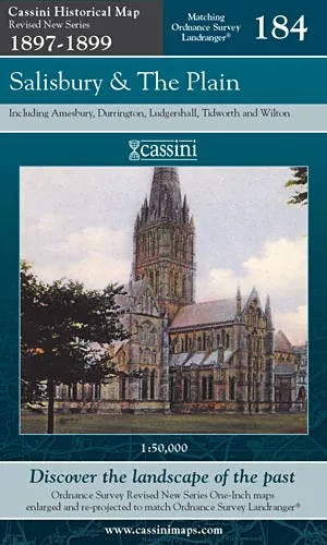 Cassini Revised New - Salisbury & The Plain (1897-1899)